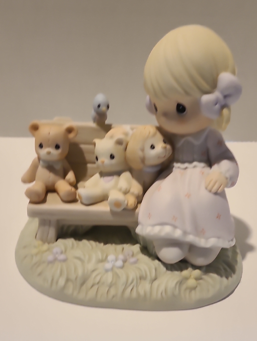Precious Moments Girl with Teddy Bears Figurine - 2006 Collectors Club